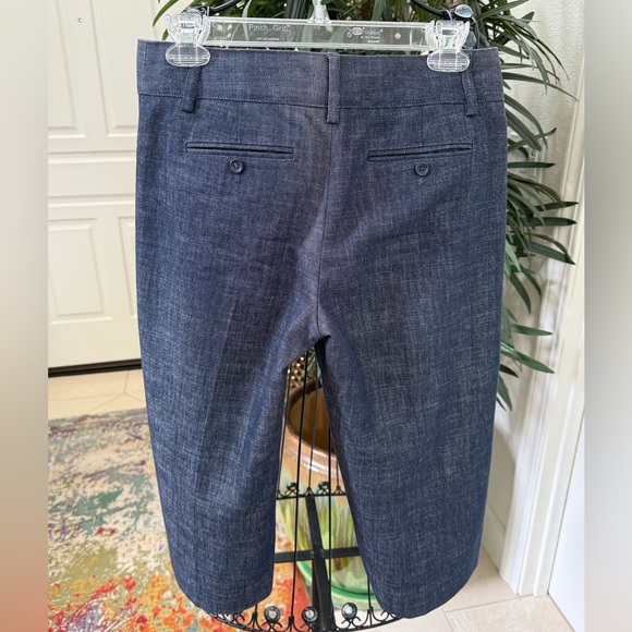 Express Design Studio Women's Dark Blue Culotte Pants. - Picture 5 of 6